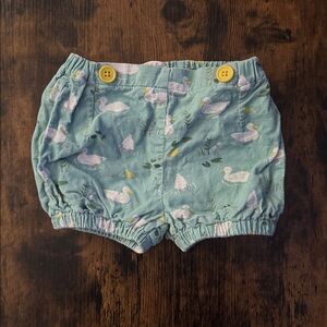 Baby Boden Duck Print Shorts 6-12 months